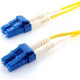 Axiom LC/LC Singlemode Duplex OS2 9/125 Fiber Optic Cable 12m - Fiber Optic for Network Device - 39.37 ft - 2 x LC Male Network - 2 x LC Male Network - Yellow LCLCSD9Y-12M-AX