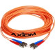 Axiom Fiber Optic Duplex Cable - Fiber Optic for Network Device - 6.56 ft - 2 x MT-RJ Male Network - 2 x LC Male Network LCMTMD6O-2M-AX