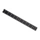 Chief Manufacturing Raxxess 2" Wide 77" Vertical Lacing Strip, Can Be Cut To Appropriate Length - Cable Manager - Black LCS