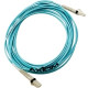 Axiom LC/ST 10G Multimode Duplex OM3 50/125 Fiber Optic Cable 8m - Fiber Optic for Network Device - 26.25 ft - 2 x LC Male Network - 2 x ST Male Network - Aqua LCST10GA-8M-AX