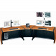 Middle Atlantic Products LCD Monitoring/Command Desk - 30" Height x 48" Width - Assembly Required - Pepperstone LD-4830PS