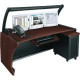 Middle Atlantic Products LCD Monitoring/Command Desk - 64" Table Top Width - 30" Height - Dark Cherry LD-6430DC-RA
