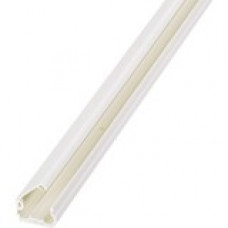 Panduit Pan-Way Cable Raceway - White - 10 Pack - Polyvinyl Chloride (PVC) - TAA Compliance LDPH5WH10-A