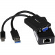 Startech.Com Lenovo ThinkPad X1 Carbon VGA and Gigabit Ethernet Adapter Kit - MDP to VGA - USB 3.0 to GbE - RoHS Compliance LENX1MDPUGBK