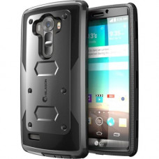 I-Blason LG G4 Armorbox Dual Layer Full Body Protective Case - For Smartphone - Black - Shock Absorbing, Scratch Resistant, Damage Resistant, Dust Resistant, Dirt Resistant, Drop Resistant - Polycarbonate, Thermoplastic Polyurethane (TPU) LGG4-ARMOR-BK