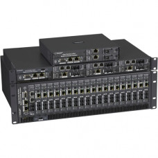 Black Box High-Density Media Converter System II Chassis, 20-Slot Rackmount, AC Power - 20 Slot - 3U - Rack-mountable, DIN Rail, Wall Mount, Desktop - TAA Compliant LMC5227A