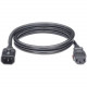 Panduit SmartZone Standard Power Cord - For PDU - 250 V AC Voltage Rating - 10 A Current Rating - Black LPCA12X