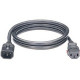 Panduit SmartZone Standard Power Cord - 250 V AC Voltage Rating - 10 A Current Rating - Black LPCA15X