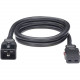 Panduit SmartZone Standard Power Cord - For PDU - 250 V AC Voltage Rating - 16 A Current Rating - Black - TAA Compliance LPCB13X