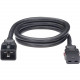 Panduit SmartZone Standard Power Cord - For PDU - 250 V AC Voltage Rating - 16 A Current Rating - Black - TAA Compliance LPCB14X