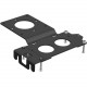 Havis Mounting Bracket for Power Supply, Docking Station, Cradle - Black - TAA Compliance LPS-211