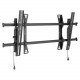 Milestone Av Technologies Chief Fusion Large Tilt Wall Mount - For monitors 42-86" - Mounting kit (wall mount) - tilt - for flat panel - black - screen size: 42"-86" - mounting interface: from 100 x 100 mm LTA1U