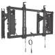 Milestone Av Technologies Chief ConnexSys - Mounting kit (wall mount) - for video wall - black - screen size: 42"-80" - wall-mountable LVSXU