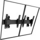Chief Fusion LWM2X1UP Wall Mount for Menu Board - 40" to 55" Screen Support - 250 lb Load Capacity - Black - TAA Compliance LWM2X1UP