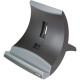 3m Ergonomic Vertical Notebook Computer Riser - 8.8" Height x 7.8" Width x 6.4" Depth - Silver, Black - TAA Compliance LX550