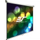 Elite Screens Manual B - 100-INCH 16:10, Manual Pull Down Projector Screen 4K / 8K Ultra HDR 3D Ready with Slow Retract Mechanism, 2-YEAR WARRANTY, M100X" M100X