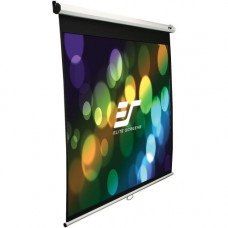 Elite Screens? Manual SRM Series - 120-inch 4:3, Slow Retract Pull Down Projection Projector Screen, Model: M120XWV2-SRM" - GREENGUARD Compliance M120XWV2-SRM