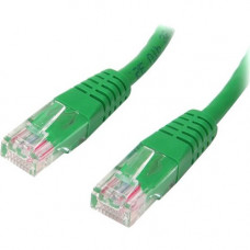 Startech.Com 10 ft Green Molded Cat5e UTP Patch Cable - Category 5e - 10 ft - 1 x RJ-45 Male Network - 1 x RJ-45 Male Network - Green - RoHS Compliance M45PATCH10GN