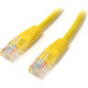 Startech.Com 10 ft Yellow Molded Cat5e UTP Patch Cable - Category 5e - 10 ft - 1 x RJ-45 Male Network - 1 x RJ-45 Male Network - Yellow - RoHS Compliance M45PATCH10YL