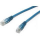 Startech.Com 12 ft Blue Molded Cat5e UTP Patch Cable - Category 5e - 12 ft - 1 x RJ-45 Male - 1 x RJ-45 Male - Blue - RoHS Compliance M45PATCH12BL