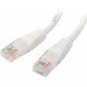 Startech.Com 15 ft White Molded Cat5e UTP Patch Cable - Category 5e - 15 ft - 1 x RJ-45 Male - 1 x RJ-45 Male - White - RoHS Compliance M45PATCH15WH