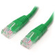 Startech.Com 1 ft Green Molded Cat5e UTP Patch Cable - Category 5e - 1 ft - 1 x RJ-45 Male - 1 x RJ-45 Male - Green - RoHS Compliance M45PATCH1GN