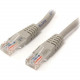 Startech.Com 35 ft Gray Molded Cat5e UTP Patch Cable - Category 5e - 35 ft - 1 x RJ-45 Male - 1 x RJ-45 Male - Gray - RoHS Compliance M45PATCH35GR