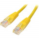 Startech.Com 2 ft Yellow Molded Cat5e UTP Patch Cable - Category 5e - 2 ft - 1 x RJ-45 Male - 1 x RJ-45 Male - Yellow - RoHS Compliance M45PATCH2YL
