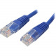 Startech.Com 8 ft Blue Molded Cat5e UTP Patch Cable - Category 5e - 8 ft - Blue - RoHS Compliance M45PATCH8BL