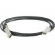 Axiom Twinaxial Network Cable - 9.84 ft Twinaxial Network Cable for Network Device, Router, Switch - First End: 1 x QSFP28 Male Network - Second End: 1 x QSFP28 Male Network - 12.50 GB/s - Black MA-CBL-100G-3M-AX