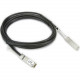 Axiom Twinaxial Network Cable - 16.40 ft Twinaxial Network Cable for Network Device - QSFP+ Male Network - QSFP+ Male Network - 5 GB/s - Black MA-CBL-40G-5M-AX