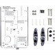 Cisco Meraki Mounting Plate for Wireless Access Point - TAA Compliance MA-MNT-MR-1