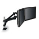 3m Dual Monitor Arm, Easy-Adjust, Black (19" x 23" x 5 1/2") (Brown Box) - TAA Compliance MA260MB