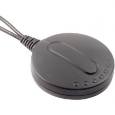 Taoglas Saucer MA301 Magnet Mount GPS & 3G/2G Cellular, SMA(M) - 824 MHz, 880 MHz, 1.85 GHz, 1.71 GHz to 896 MHz, 960 MHz, 1.99 GHz, 1.88 GHz, 1.58 GHz, 1.90 GHz, 2.10 GHz - 28 dB - Cellular Network, Outdoor, GPS - Black - Magnetic Mount - SMA Connect