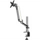 Kantek MA310 Mounting Arm for Monitor - Silver - TAA Compliant - 1 Display(s) Supported30" Screen Support - TAA Compliance MA310