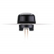 Taoglas Hercules Heavy Duty Screw Mount Antenna MIMO Single Band 2.4GHz - Range - UHF - 2.40 GHz, 2 GHz to 2.50 GHz, 3 GHz - 3 dBi - Wireless Data Network, Radio Communication - Black - Roof/Panel/Wall/Pole/Screw - Omni-directional - RP-SMA Connector MA51