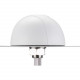 Taoglas Pantheon MA750 Antenna - 698 MHz, 1.71 GHz, 2.30 GHz, 2.90 GHz, 2.40 GHz, 4.50 GHz, 1.58 GHz to 960 MHz, 2.17 GHz, 2.70 GHz, 3.50 GHz, 2.50 GHz, 5.85 GHz, 1.60 GHz - 20 dB - Wireless Data Network, Cellular Network, OutdoorScrew Mount - Omni-direct