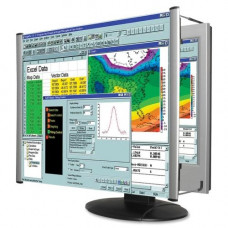 Kantek Lcd Monitor Magnifier Fits 15in Monitors - Magnifying Area 13.13" Width x 10.50" Length - Overall Size 11" Height x 14.8" Width - TAA Compliance MAG15L