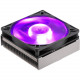 Cooler Master MasterAir G200P Low-Profile 2 Heat Pipe Cooler With RGB Fan - 1 x 92 mm - 35.5 CFM - 28 dB(A) Noise - Air Cooler - 4-pin PWM - Socket H3 LGA-1150, Socket H4 LGA-1151, Socket H2 LGA-1155, Socket H LGA-1156, Socket AM4, Socket AM3 PGA-941, Soc