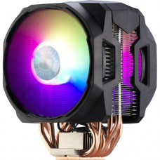 Cooler Master MasterAir MA610P ARGB - 4.72" Maximum Fan Diameter - 463.8 gal/min Maximum Airflow - 1800 rpm - 27 dB(A) Noise - Air Cooler - 4-Pin (PWM) - Socket R4 LGA-2066, Socket LGA 2011-v3, Socket R LGA-2011, Socket LGA-1200, Socket B LGA-1366, S