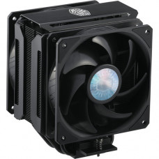 Cooler Master MasterAir MA612 Stealth - 4.72" Maximum Fan Diameter - 463.8 gal/min Maximum Airflow - 1800 rpm - 27 dB(A) Noise - Air Cooler - 4-Pin (PWM) - Socket R4 LGA-2066, Socket LGA 2011-v3, Socket R LGA-2011, Socket LGA-1200, Socket B LGA-1366,