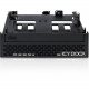 Icy Dock FLEX-FIT Quinto MB344SPO Drive Enclosure for 5.25" External - Black - 4 x HDD Supported - 4 x SSD Supported - 1 x 5.25" Bay - 4 x 2.5" Bay - Metal MB344SPO