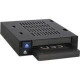 Icy Dock FlexiDOCK MB522SP-B Drive Enclosure for 3.5" - Serial ATA/600 Host Interface Internal - Black - 2 x 2.5" Bay - Metal, Plastic, Acrylonitrile Butadiene Styrene (ABS) MB522SP-B