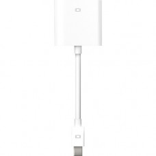 Accortec Apple Mini DisplayPort to DVI Adapter - DVI/Mini DisplayPort Video Cable for Projector, Monitor, iMac, MacBook, MacBook Air, MacBook Pro - First End: 1 x Mini DisplayPort Male Digital Audio/Video - Second End: 1 x 24-pin DVI Female Video MB570LL/