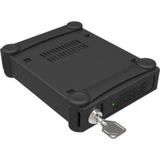 Icy Dock ToughArmor MB991U3-1SB Drive Enclosure External - Matte Black - 1 x Total Bay - 1 x 2.5" Bay - Serial ATA/600 - USB 3.0 - Metal MB991U3-1SB