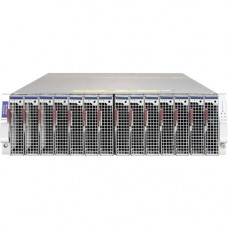 Supermicro MicroBlade MBE-314E-222 Blade Server Case - Rack-mountable - 3U - 2 x 2200 W - Power Supply Installed MBE-314E-222