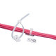 Panduit Cable Tie Mount - Natural - 1000 Pack - Aluminum - TAA Compliance MBMS-S10-MY