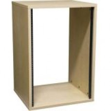 Middle Atlantic Products MBRK16 Rack Cabinet - 19" 16U Wide Floor Standing - Maple - 200 lb x Maximum Weight Capacity MBRK16