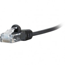 Comprehensive MicroFlex Pro AV/IT CAT6 Snagless Patch Cable Black 1ft - Category 6 for Network Device - Patch Cable - 1 ft - 1 x RJ-45 Male - 1 x RJ-45 - Black MCAT6-1PROBLK