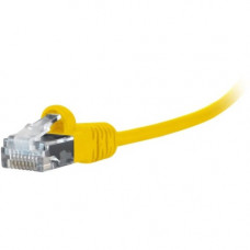 Comprehensive MicroFlex Pro AV/IT CAT6 Snagless Patch Cable Yellow 14ft - Category 6 for Network Device - Patch Cable - 14 ft - 1 x RJ-45 Male Network - 1 x RJ-45 Male Network - Gold Plated Contact - Yellow MCAT6-14PROYLW